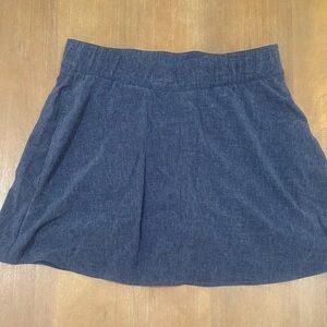 Talbots Classic Gray Mini Skirt